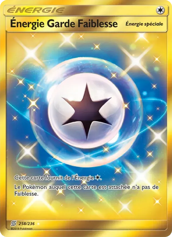 Énergie Garde Faiblesse — Harmonie des Esprits 258 French Pokémon card