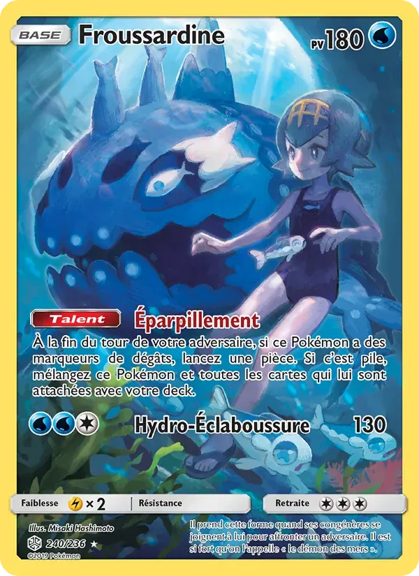 Froussardine — Éclipse Cosmique 240 French Pokémon card