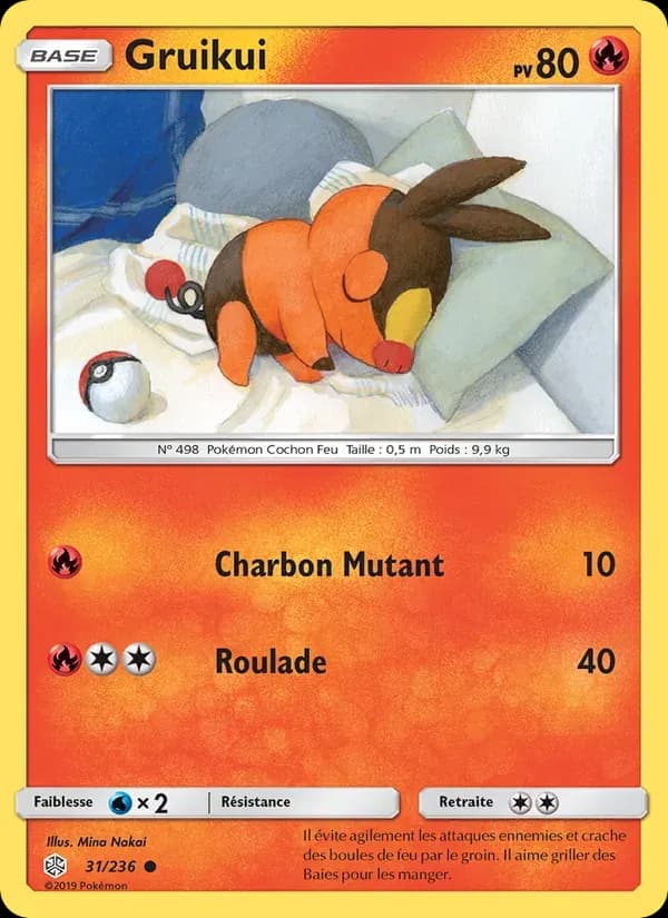 Gruikui — Éclipse Cosmique 31 French Pokémon card