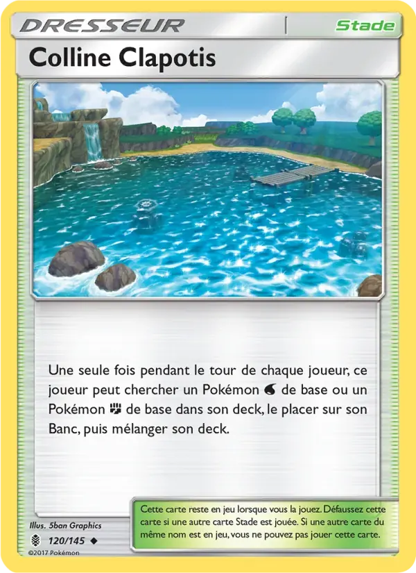 Colline Clapotis — Gardiens Ascendants 120 French Pokémon card