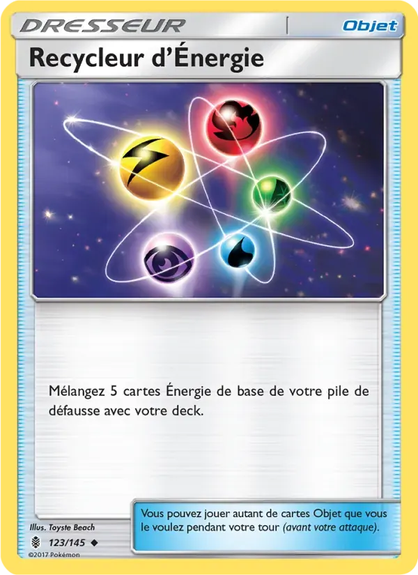 Recycleur d’Énergie — Gardiens Ascendants 123 French Pokémon card