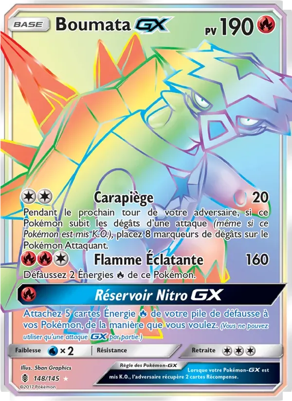 Boumata GX — Gardiens Ascendants 148 French Pokémon card