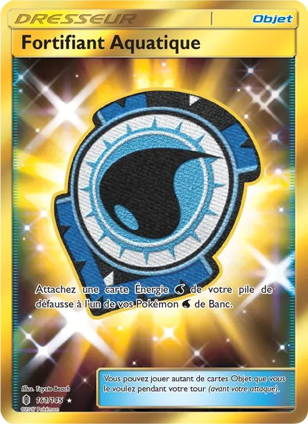 Fortifiant Aquatique — Gardiens Ascendants 161 French Pokémon card