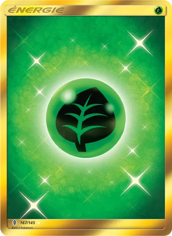 Énergie Plante — Gardiens Ascendants 167 French Pokémon card
