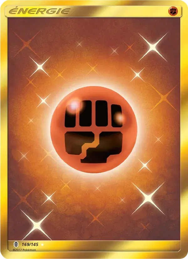 Énergie Combat — Gardiens Ascendants 169 French Pokémon card