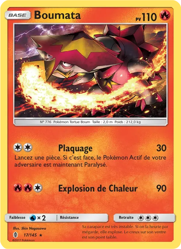 Boumata — Gardiens Ascendants 17 French Pokémon card