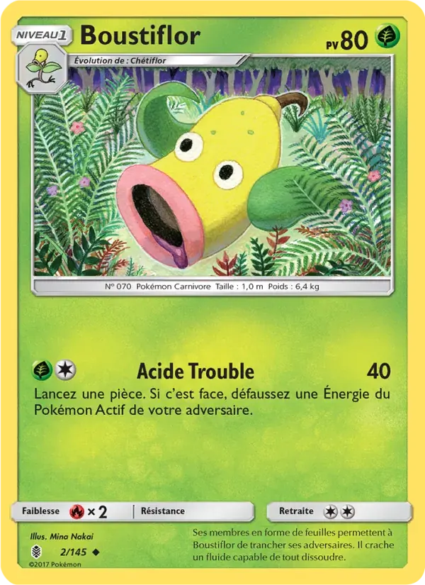 Boustiflor — Gardiens Ascendants 2 French Pokémon card