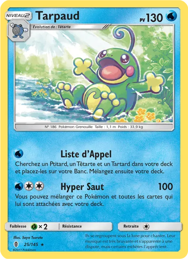 Tarpaud — Gardiens Ascendants 25 French Pokémon card