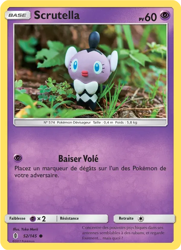 Scrutella — Gardiens Ascendants 52 French Pokémon card
