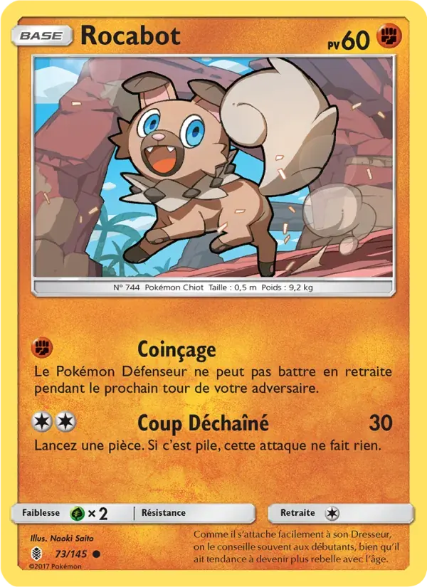 Rocabot — Gardiens Ascendants 73 French Pokémon card