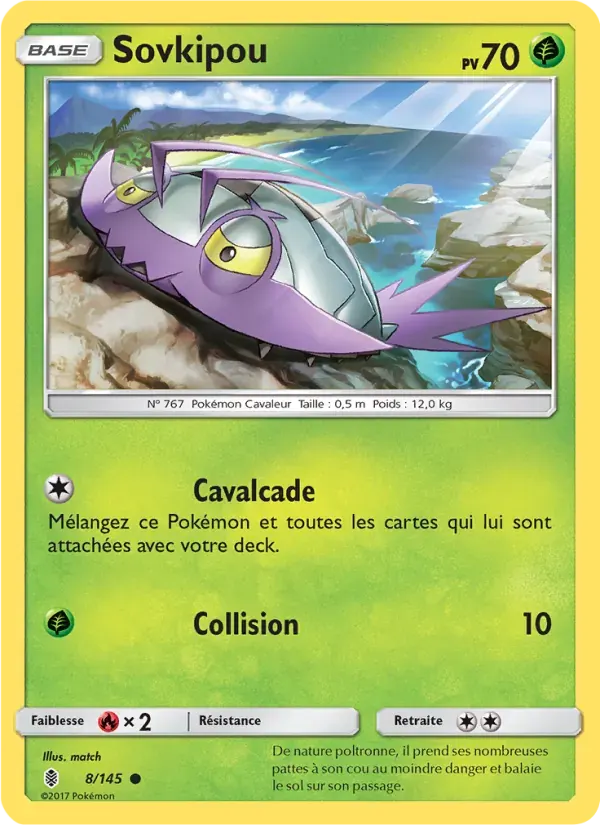 Sovkipou — Gardiens Ascendants 8 French Pokémon card