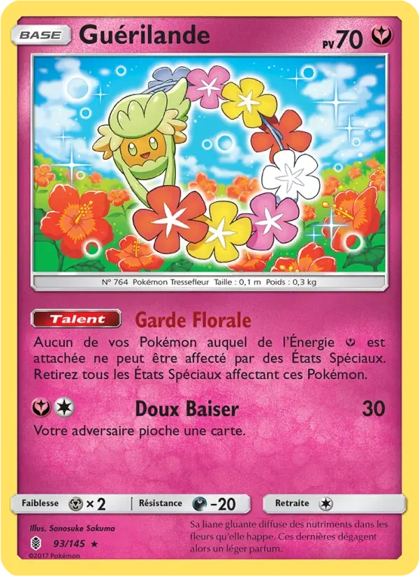 Guérilande — Gardiens Ascendants 93 French Pokémon card