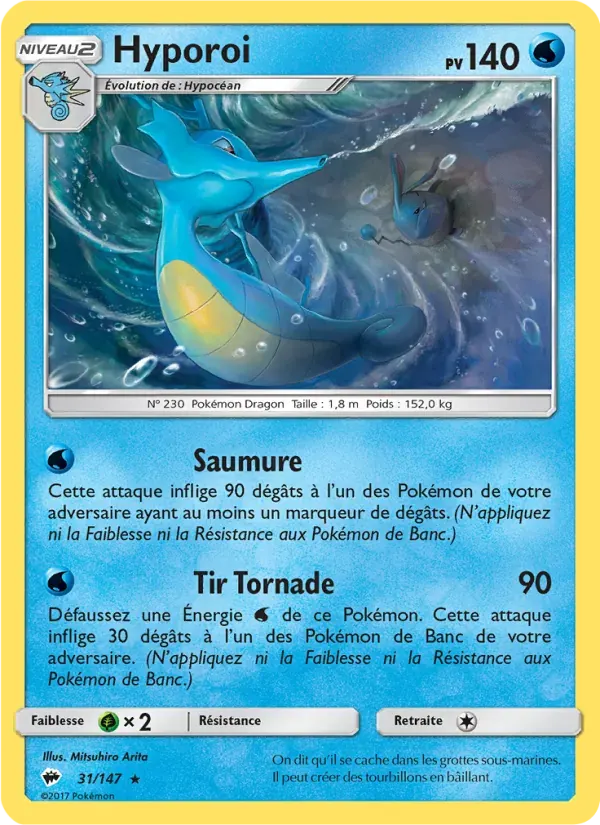 Hyporoi — Ombres Ardentes 31 French Pokémon card