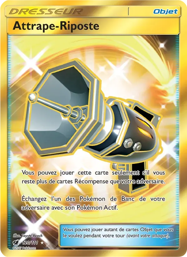 Attrape-Riposte — Invasion Carmin 120 French Pokémon card
