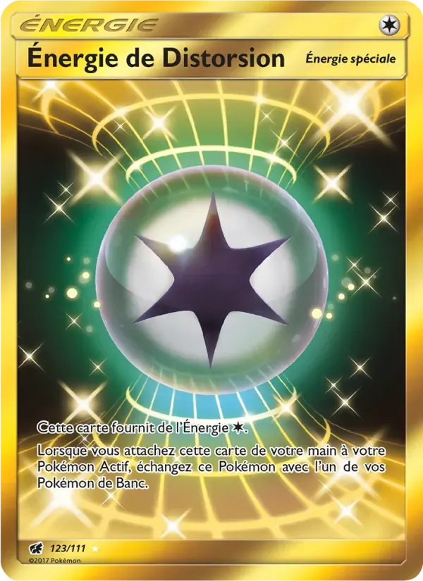 Énergie de Distorsion — Invasion Carmin 123 French Pokémon card