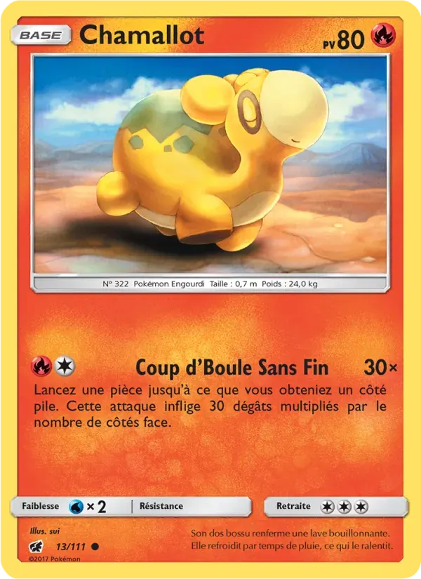 Chamallot — Invasion Carmin 13 French Pokémon card