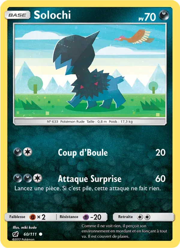 Solochi — Invasion Carmin 60 French Pokémon card