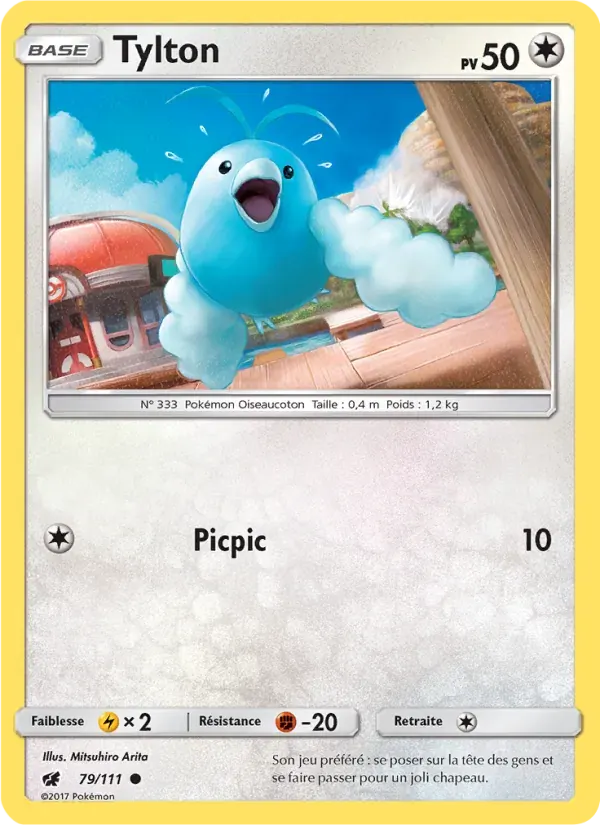 Tylton — Invasion Carmin 79 French Pokémon card