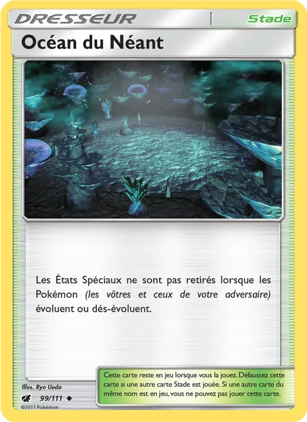 Océan du Néant — Invasion Carmin 99 French Pokémon card