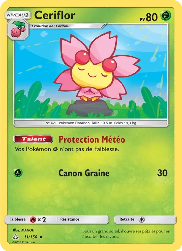 Ceriflor — Ultra-Prisme 11 French Pokémon card
