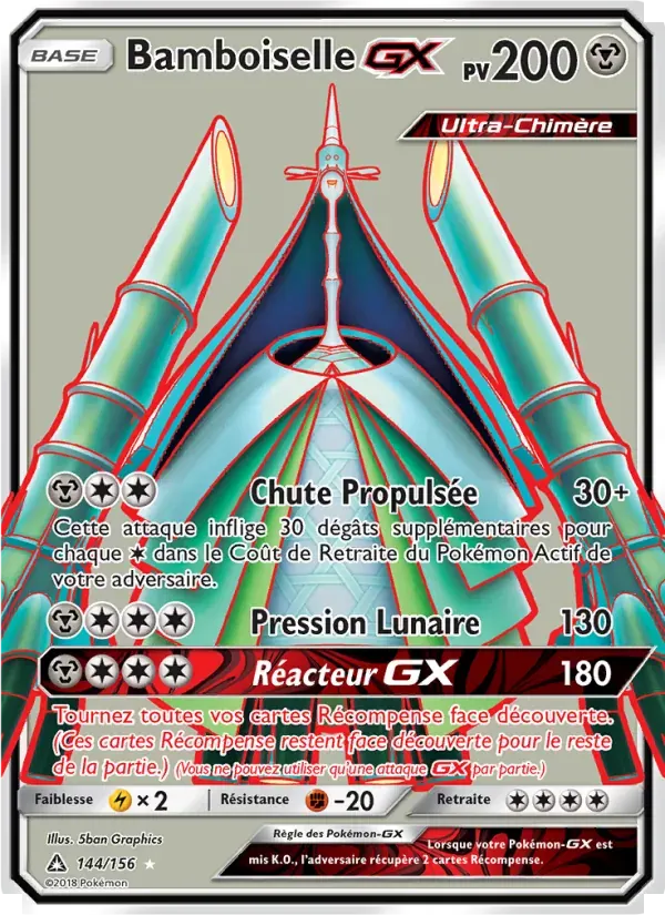 Bamboiselle GX — Ultra-Prisme 144 French Pokémon card