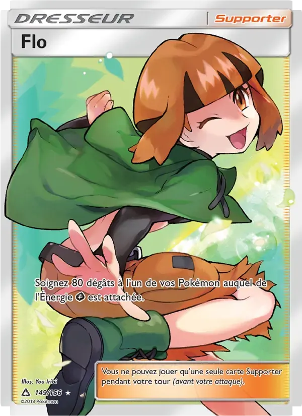 Flo — Ultra-Prisme 149 French Pokémon card