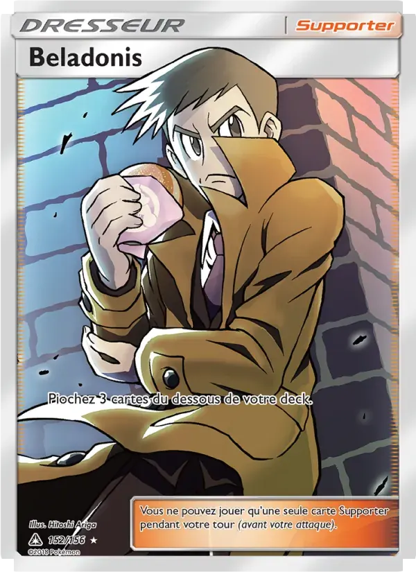 Beladonis — Ultra-Prisme 152 French Pokémon card