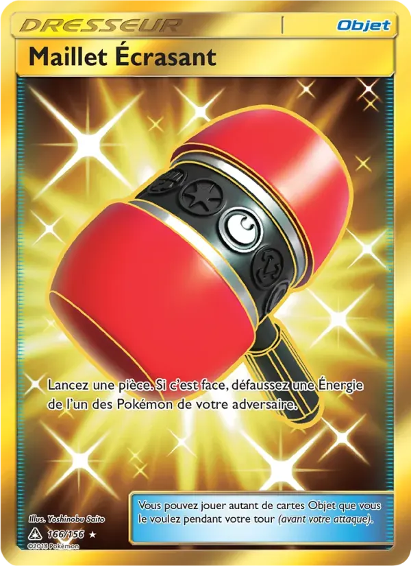 Maillet Écrasant — Ultra-Prisme 166 French Pokémon card
