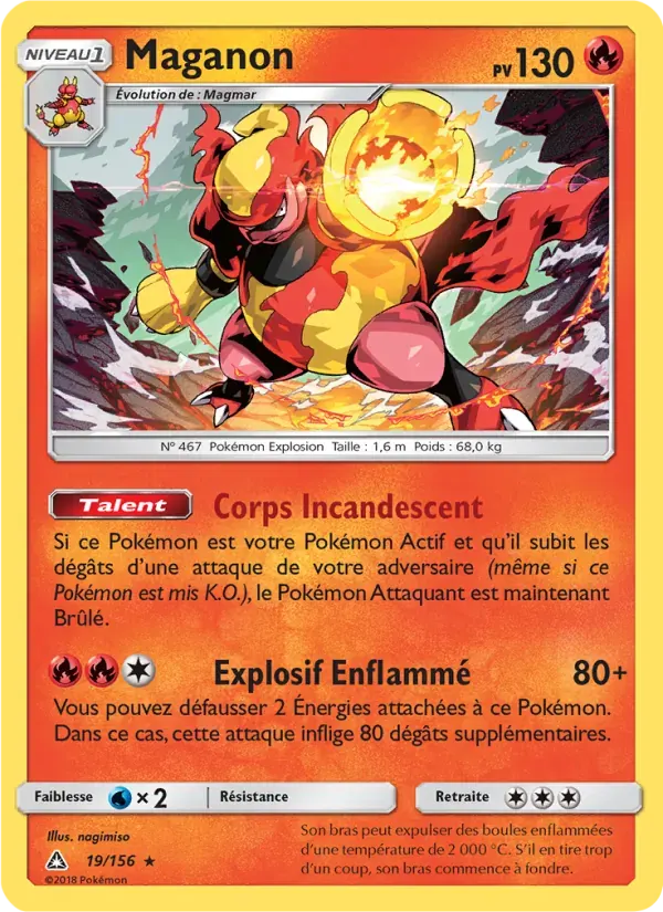 Maganon — Ultra-Prisme 19 French Pokémon card