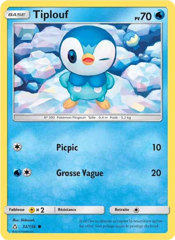 Tiplouf — Ultra-Prisme 32 French Pokémon card
