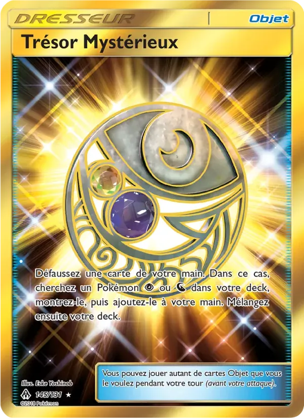 Trésor Mystérieux — Lumière Interdite 145 French Pokémon card