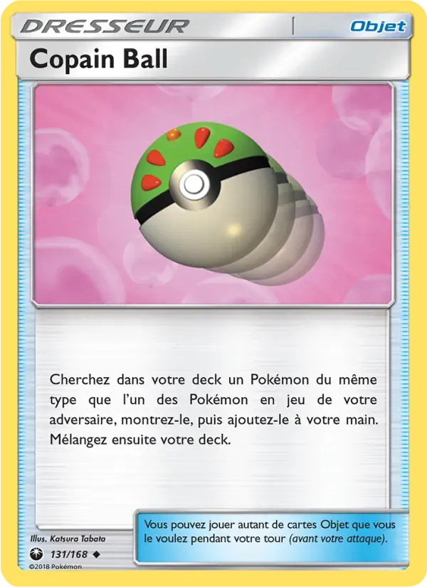 Copain Ball — Tempête Céleste 131 French Pokémon card