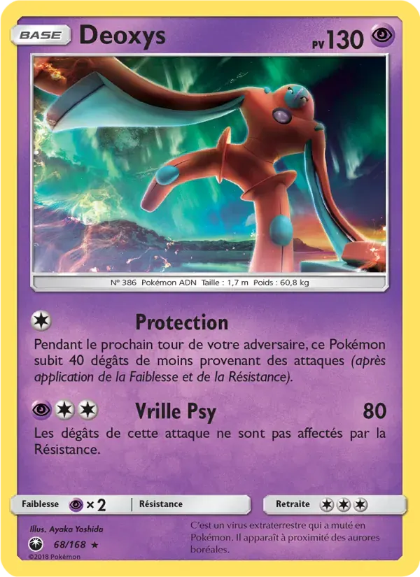 Deoxys — Tempête Céleste 68 French Pokémon card