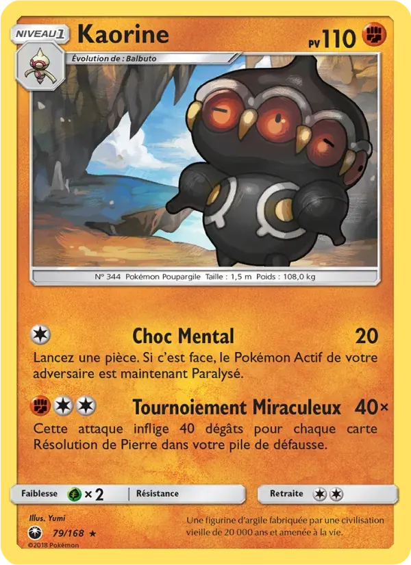 Kaorine — Tempête Céleste 79 French Pokémon card