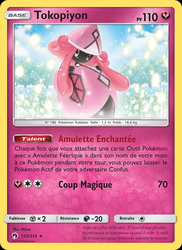 Tokopiyon — Tonnerre Perdu 150 French Pokémon card