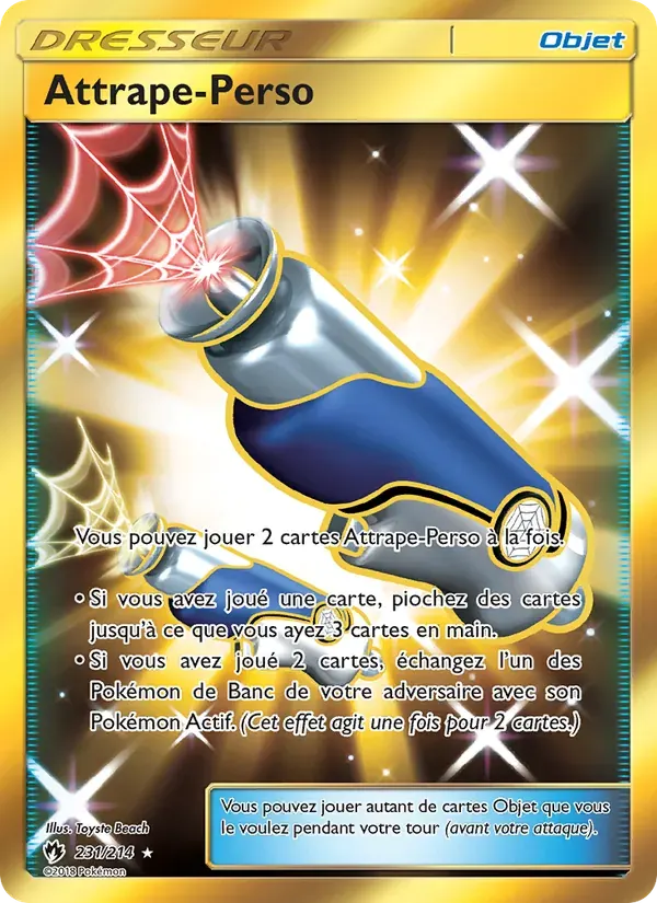 Attrape-Perso — Tonnerre Perdu 231 French Pokémon card