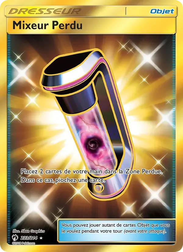 Mixeur Perdu — Tonnerre Perdu 233 French Pokémon card