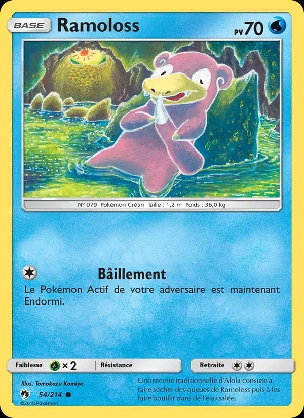 Ramoloss — Tonnerre Perdu 54 French Pokémon card