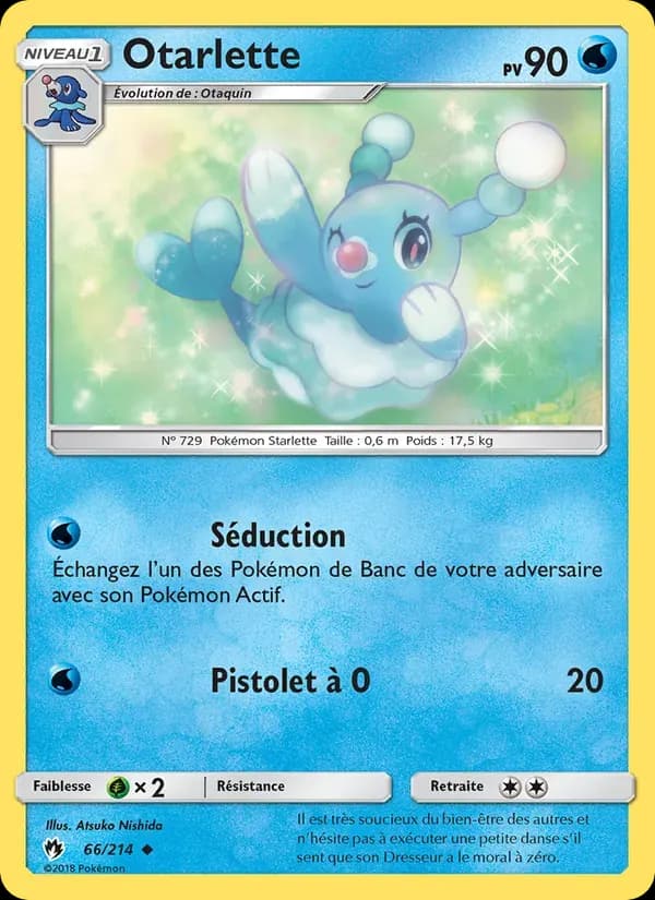 Otarlette — Tonnerre Perdu 66 French Pokémon card