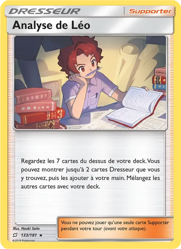 Analyse de Léo — Duo de Choc 133 French Pokémon card