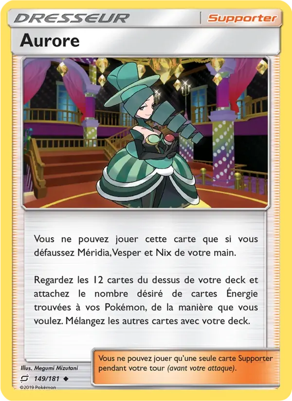 Aurore — Duo de Choc 149 French Pokémon card
