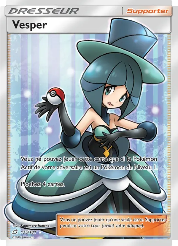 Vesper — Duo de Choc 175 French Pokémon card