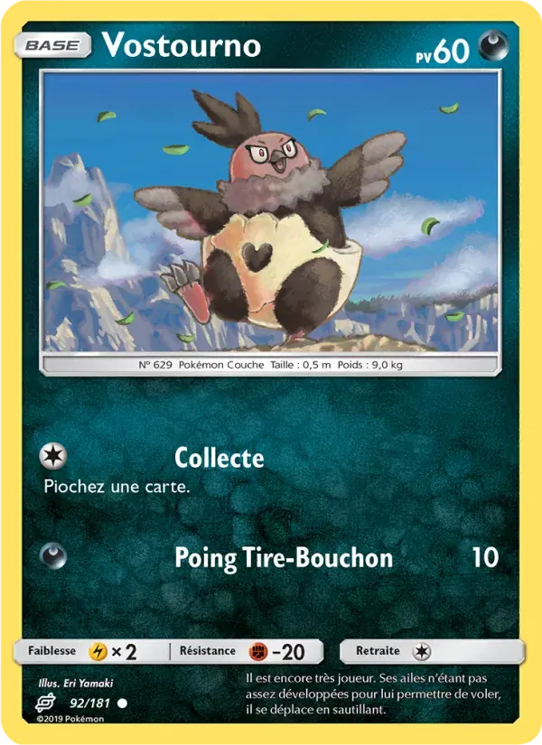 Vostourno — Duo de Choc 92 French Pokémon card