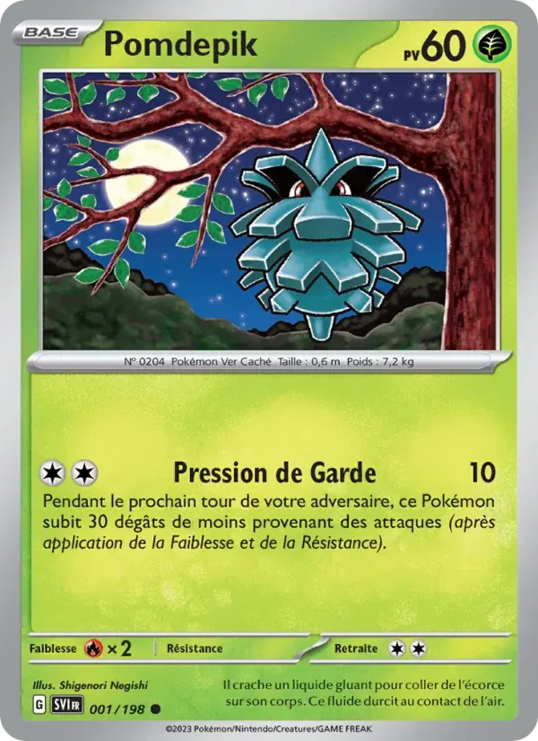 Pomdepik — Écarlate et Violet 1 French Pokémon card