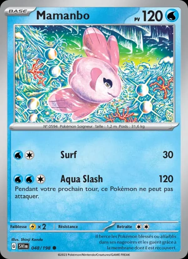 Mamanbo — Écarlate et Violet 48 French Pokémon card