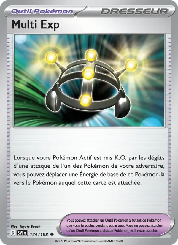 Multi Exp — Écarlate et Violet 174 French Pokémon card