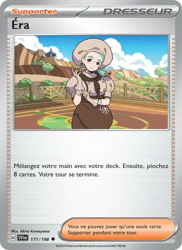 Éra — Écarlate et Violet 177 French Pokémon card