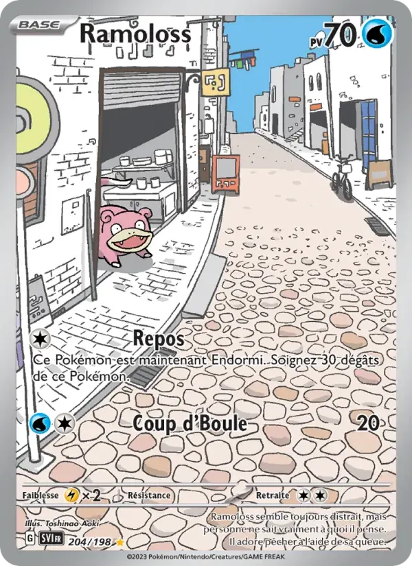 Ramoloss — Écarlate et Violet 204 French Pokémon card