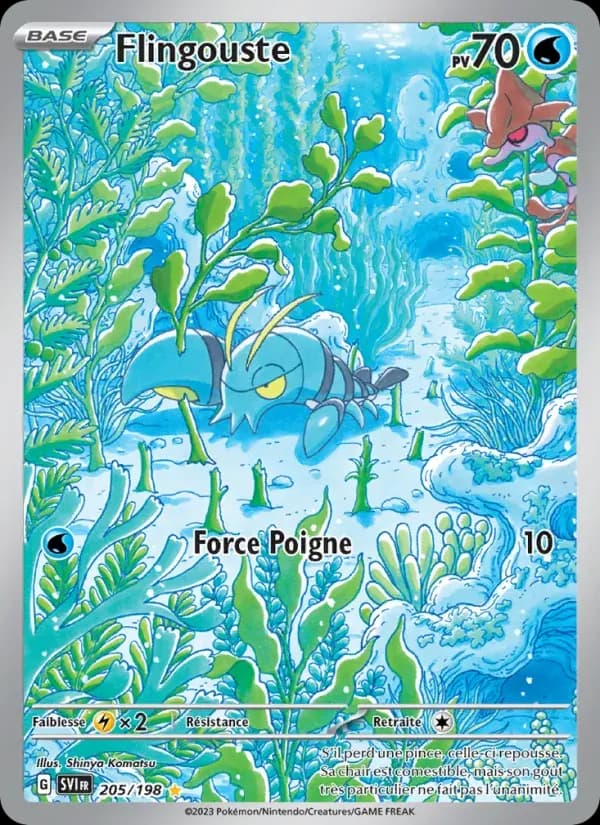 Flingouste — Écarlate et Violet 205 French Pokémon card