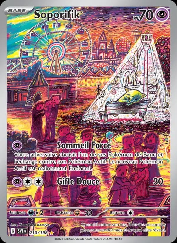 Soporifik — Écarlate et Violet 210 French Pokémon card